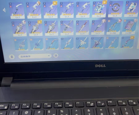 成品原神号，高级圣遗物，神里淩华加专武.还...