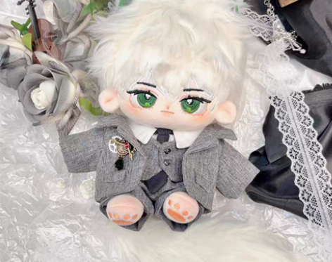 转卖漫可布新款20CM无属性棉花娃娃古立新...