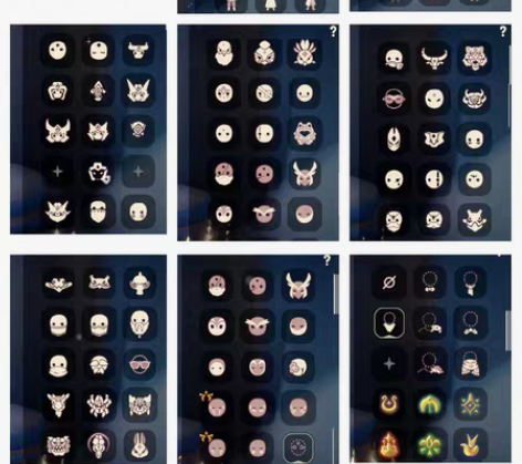 光遇华为渠道服，耳坠咖喱大伞徽章，白蜡烛1...