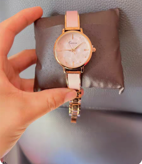 包邮金米欧女士手表，全新未佩戴。包装盒说明...