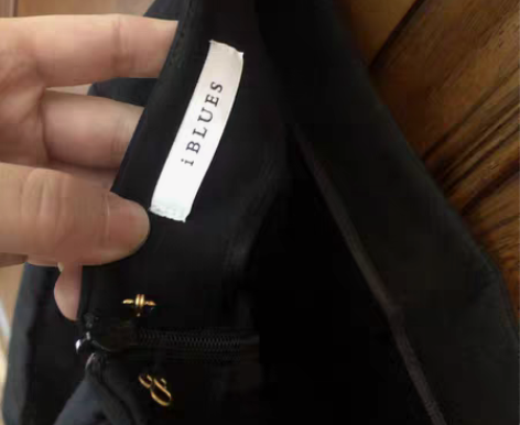 iblues黑色铅笔裙，165/68码，成...
