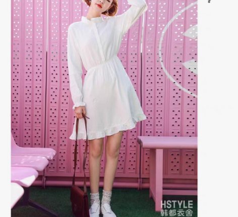 包邮韩都衣舍春新品韩版女装春秋冬学院风可爱...