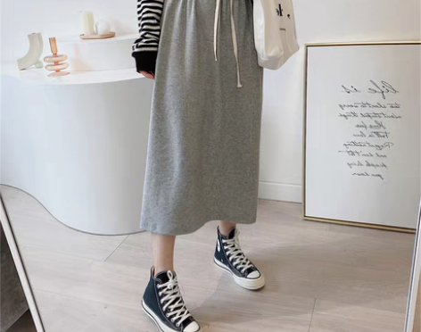 转卖全新，一次没穿！春秋韩版显瘦宽松中长款...