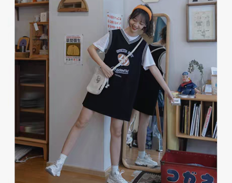 转卖青蔷薇无袖连衣裙女装2020年春夏新款...