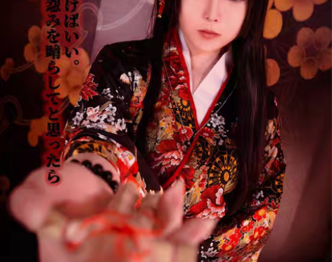 转卖地狱少女宵伽cos服阎魔爱小爱原版振袖...