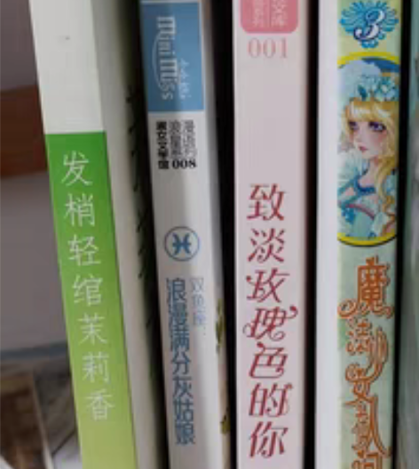 言情青春文学小说，每本10元折价售，有意私...