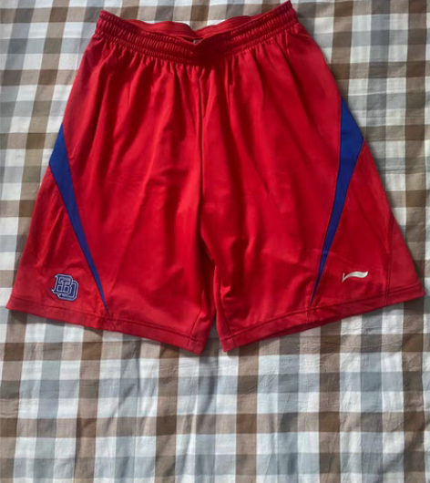 李宁 篮球短裤 巴伦戴维斯logo 老版李...