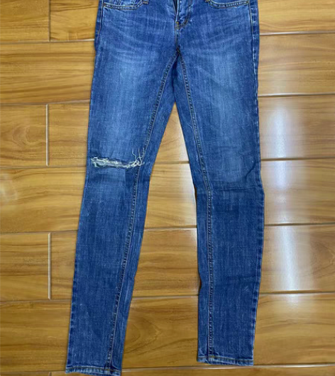 包邮牛仔铅笔裤 韩代 长胖了 实在是穿不下...