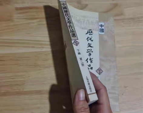 包邮正版二手 中国历代文学作品  下  （...