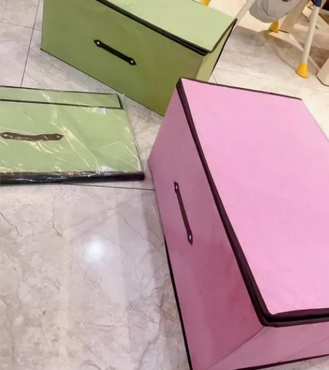 装衣服收纳箱特大号家用布艺整理箱折叠有盖玩...