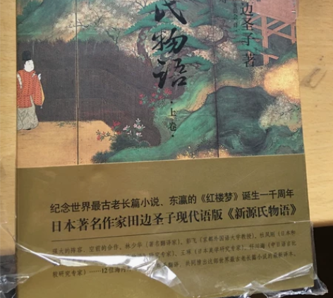 全新 新源氏物语 上下册 上海译文出版社版...