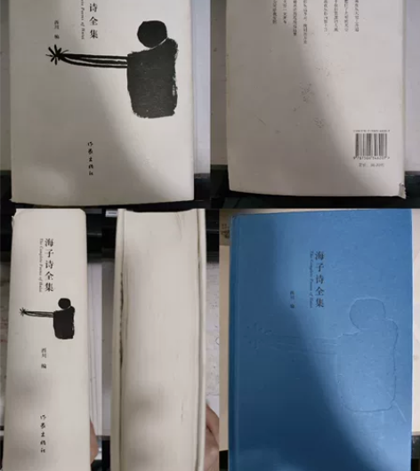 海子诗全集，同城自提，正版，外封皮有碰损，...