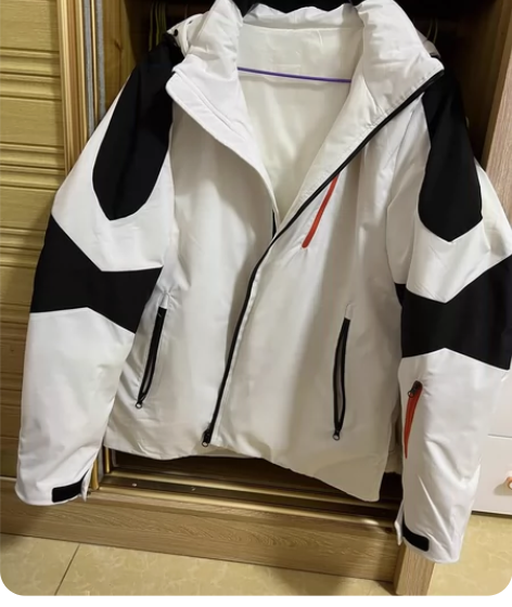 羽绒服男士加厚保暖 就过年穿过轻微穿着痕迹...