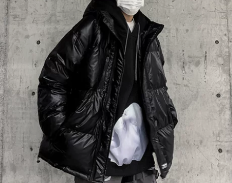 2022新款羽绒服男潮牌宽松大码加厚保暖冬...