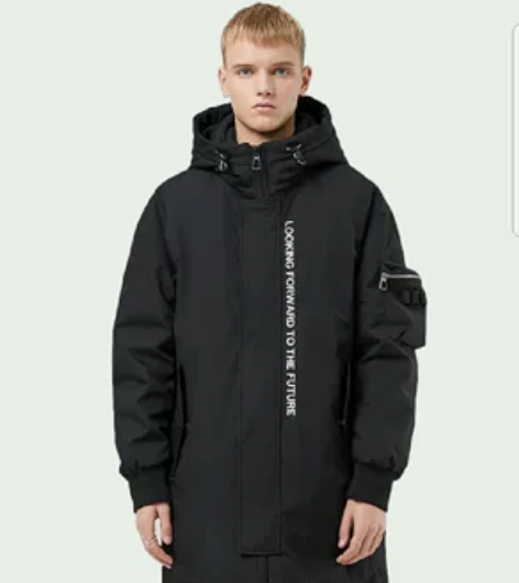 全新海澜之家旗下黑鲸 HLAJEANS连帽...