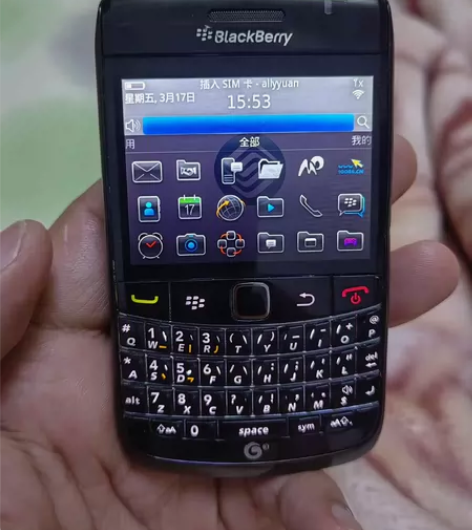 移动定制Blackberry黑莓9788古...