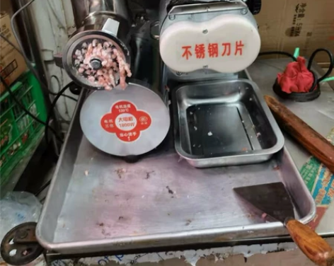 希诺绞肉机商用电动台式多功能不锈钢切片机切...