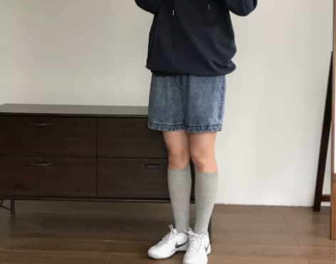 好玩丨新款chic复古短裤女百搭韩版原宿…...