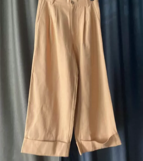 全新Remember 阔腿裤长裤下装-L码...