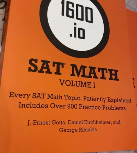 海外直邮买入，SAT数学练习本全新未使用，...