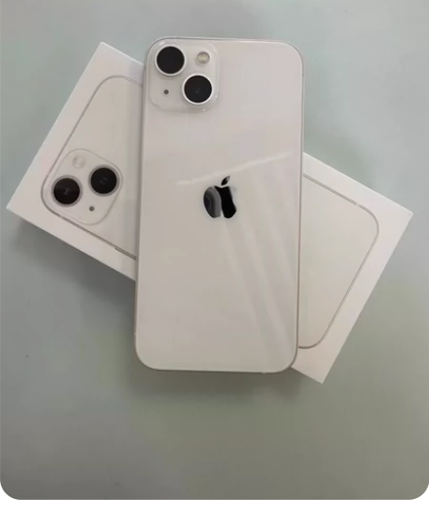 iPhone13白256G国行，电100，...