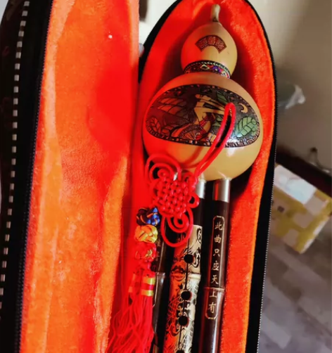 全新 双音雕龙葫芦丝C调 感兴趣的话点“我...