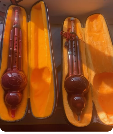 两个葫芦丝，功能完好，孩子小学毕业了，几乎...