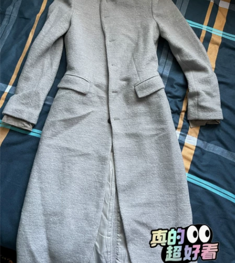 initial 经典复古羊毛大衣 刚从一个...