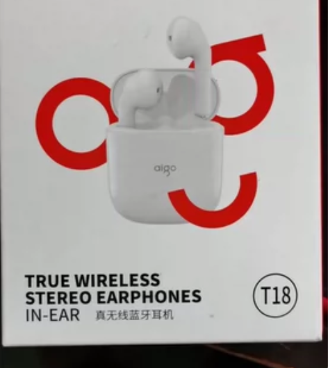 aigo T18蓝牙耳机 全新未拆封,5...