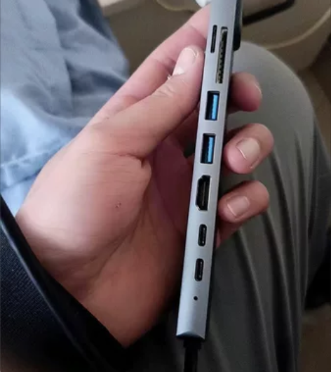 Typec扩展拓展坞转hdmi适用华为苹果...