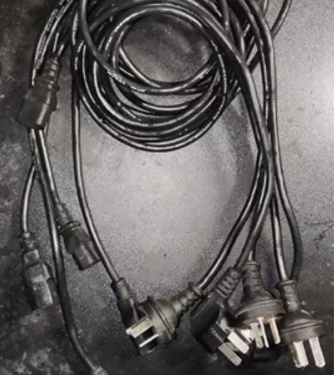 三孔品字尾国标电源线 3三芯品字尾台式机电...