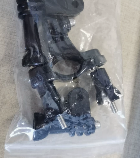 gopro单车夹 反正就是个夹子可以夹这拍...