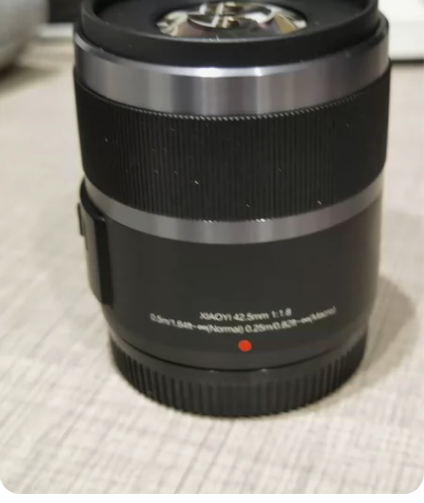 小蚁42.5 f1.8镜头 m43卡口 松...