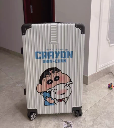 行李箱女日系卡通登机密码箱大容量静音万向轮...