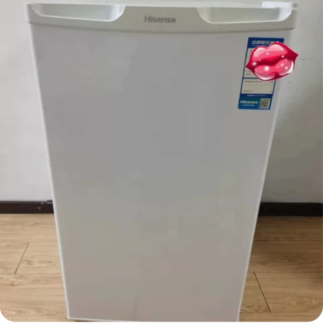 出售:海信小型宿舍租房静音节能保鲜小冰箱。...