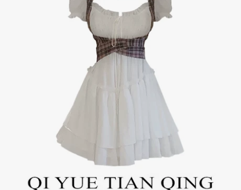 DREAM 蝴蝶结连衣裙女2022年夏季新...