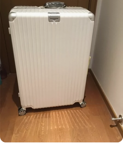 杭州市区可自提 网易严选 白色行李箱 28...