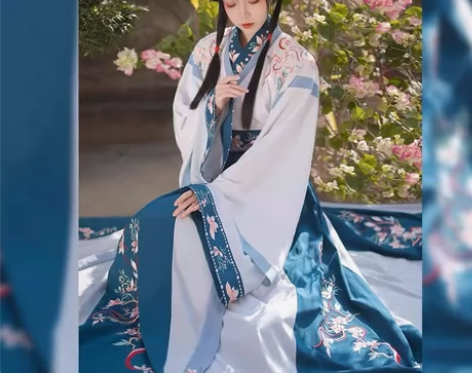 【夕瑶赋】春樱赠 汉服交领晋制 s码，仅试...