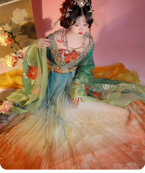 绛悠堂【扶摇】魏晋南北朝大袖襦女 重工刺绣...