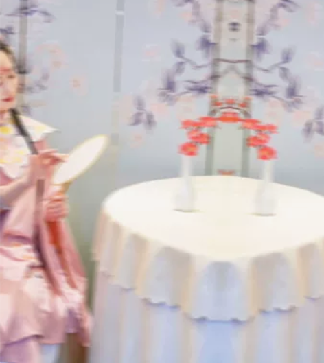 桃鹤吟正品原创汉服女明制中国风云肩立领飘逸...