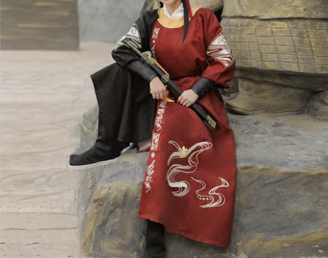 9.9新！蝉佩【沧澜赋】汉服女侠客明制圆领...