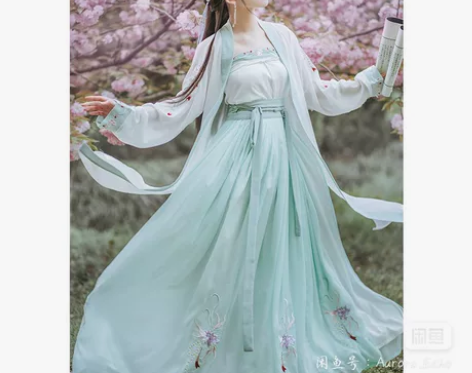 御篇【灼莲】汉服女正品原创三件套4.5米摆...