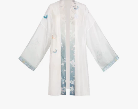 ?七月夕 绿悦 仿宋抹吊带绣花印花对襟长衫...