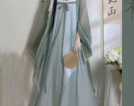 仙楚姬原创汉服女【清泪】齐胸襦裙改良汉元素...