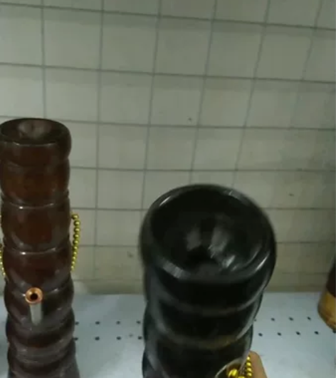 实木非竹子水烟筒过滤烟斗烟具烟袋非竹制品大...