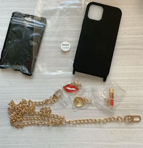 iphone12/12pro 手机壳，斜挎...