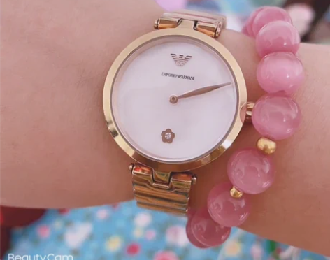 正品阿玛尼贝壳手表,只有表,没有包装了,低...