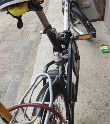 永久牌折叠自行车，不是杂牌子，经用，18寸...