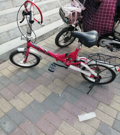 追风鸟折叠自行车，可放POLO后备箱，孩子...