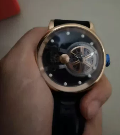 天体全自动机械男表转手，因为家里手表多了带...